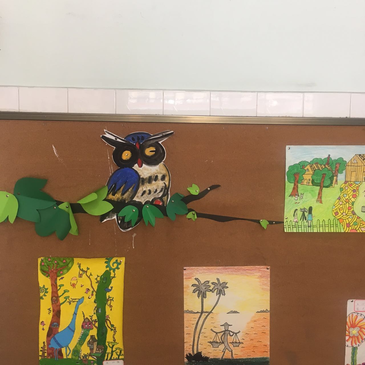 11月美术墙作品